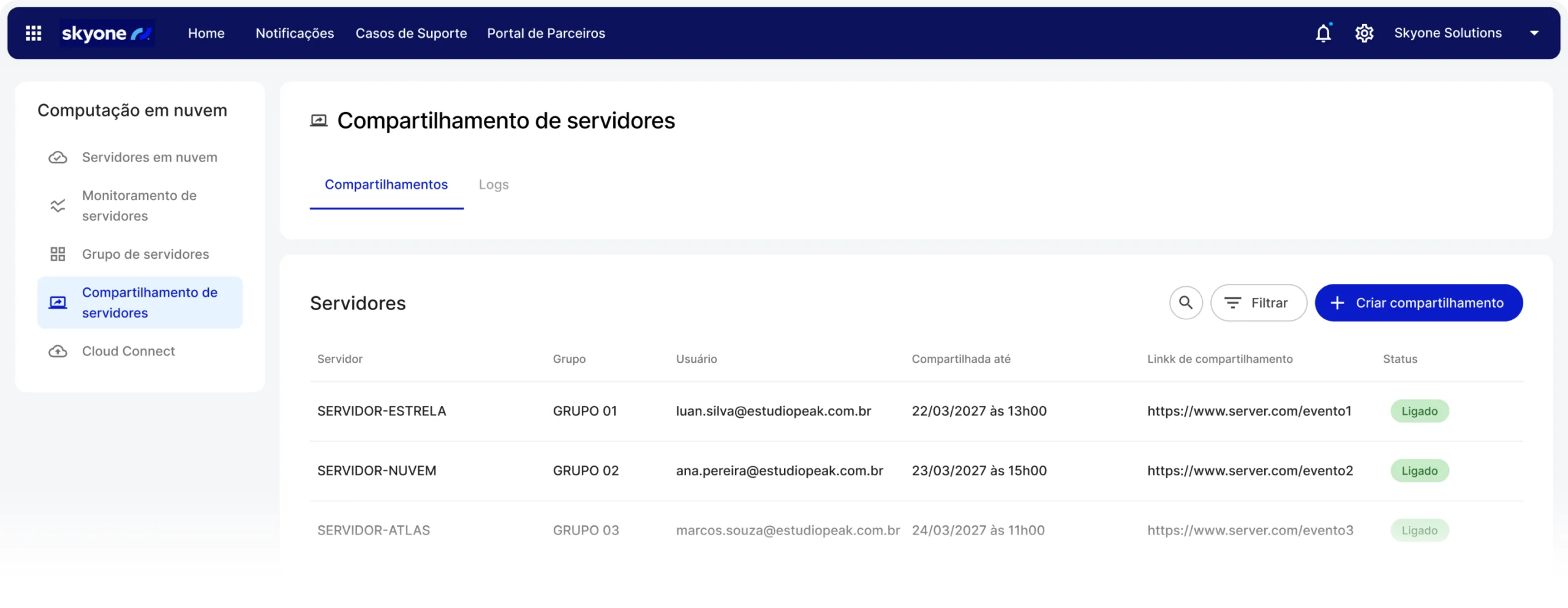 Banco de dados em nuvem