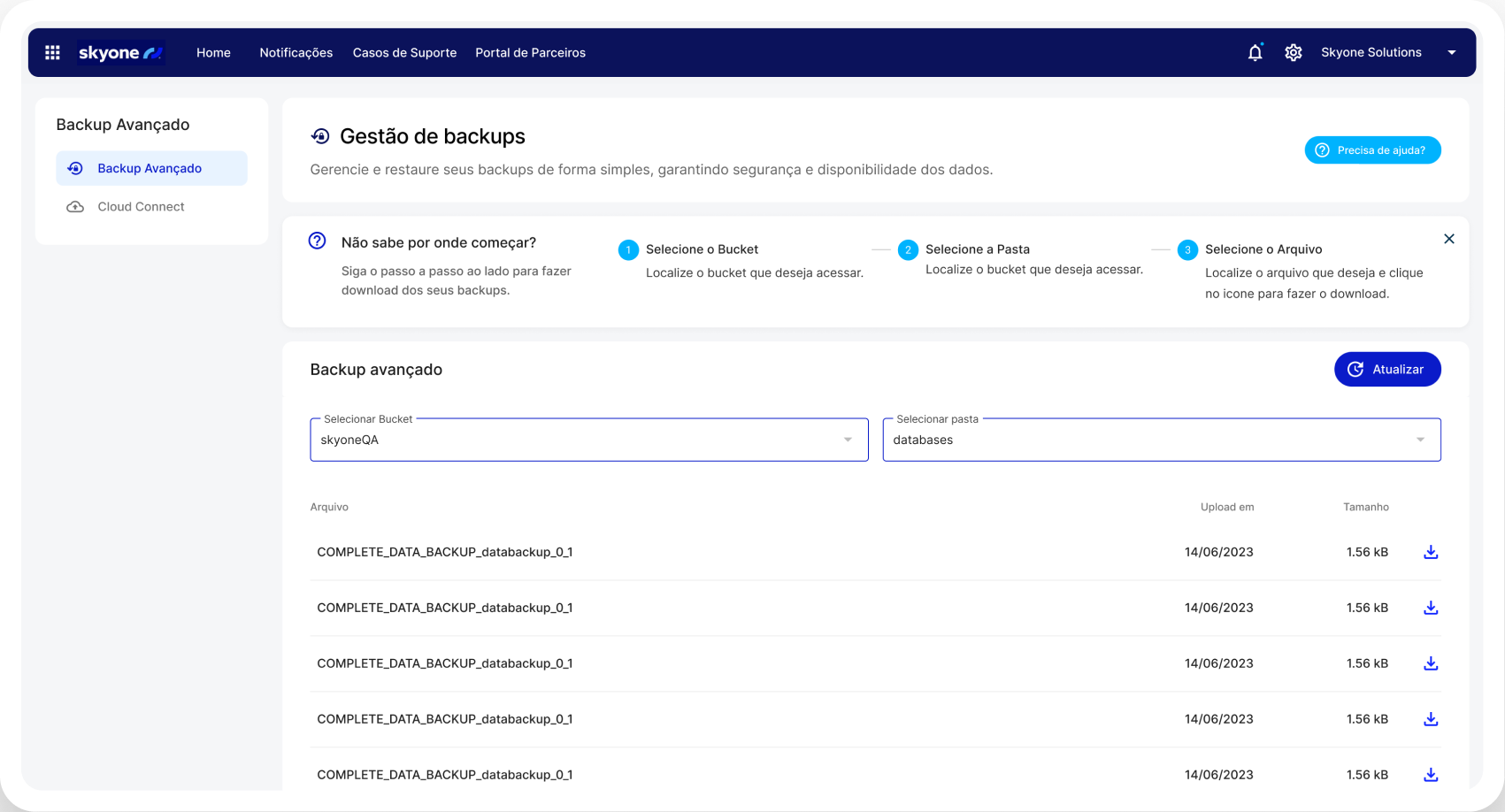 Continuidade de negócio em tempo recorde RTO