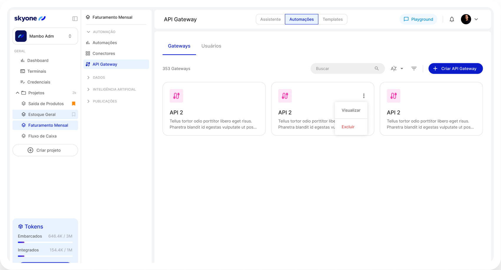 Integre seu software a centenas de aplicações